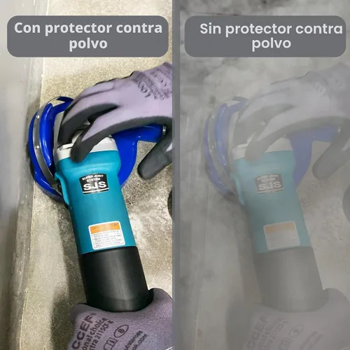 Vista 6 de Cubierta de polvo de poliuretano de 5" para amoladoras angulares y muelas abrasivas