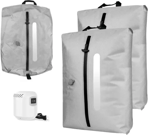 Vista 9 de AIDONS Bolsas de viaje al vacío con bomba – Bolsas de compresión al vacío reutilizables, nailon reforzado 420D, resistentes a desgarros
