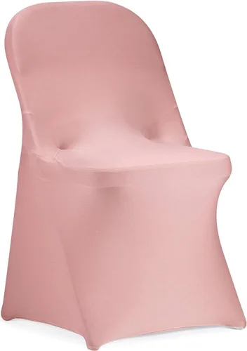 Vista 32 de Funda de silla Peomeise plegable, de elastano elástico para bodas, fiestas, banquetes, eventos