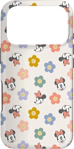 Vista 29 de Funda para iPhone 11 de Disney Minnie Mouse Springtime Flowers and Happy Smiles