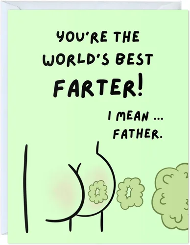 Vista 22 de Tarjeta de felicitación o agradecimiento con mensaje gracioso en inglés (Absolute MILF)