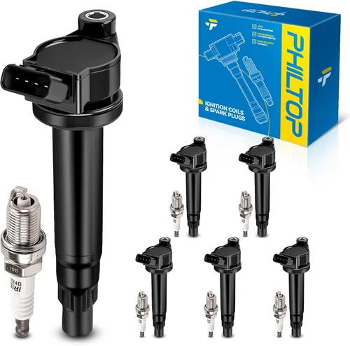 Vista 35 de PHILTOP UC15 Paquetes de Bobina de Encendido Compatibles con Volkswagen 1951-1953 1965 1967-1979 Beetle, 1971-1979 Super Beetle, MG 1962-1974 MGB