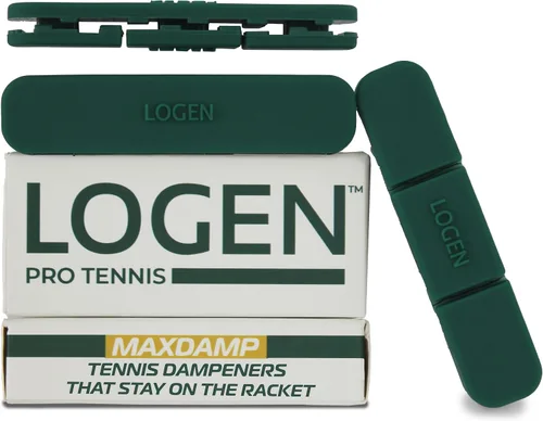 Vista 8 de LOGEN Amortiguador de Tenis – Se queda en la raqueta – Pack de 3 amortiguadores de raqueta de tenis – Absorbe golpes y vibraciones de tenis