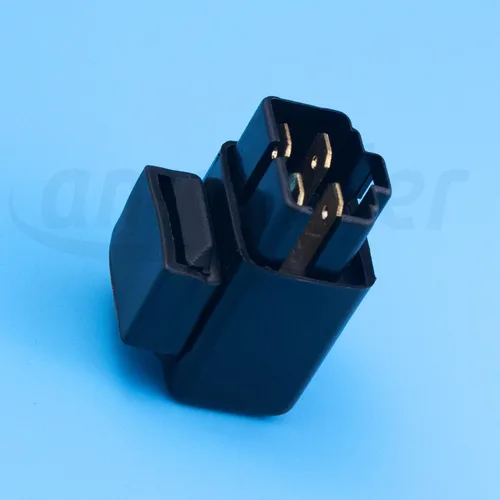 Vista 5 de Relé solenoide de arranque ATV 4 pines apto para Yamaha YFM600 Grizzly 600 1998-2001 YFM350 Warrior 350 Raptor 350 YFZ 450 YFZ450 Polaris Predator