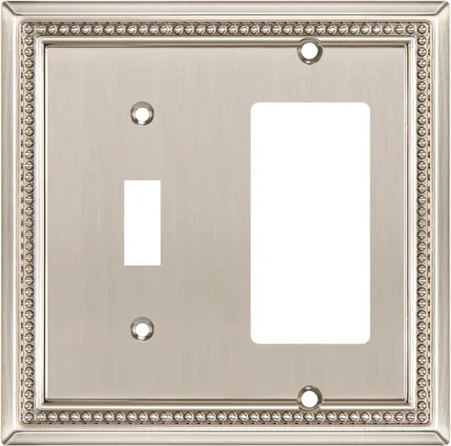 Vista 22 de Henne Bery Sunken Pearls Placa de Pared Decorativa de Servicio Pesado Placa de Interruptor Cubierta de Tomacorriente