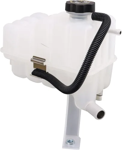Vista 329 de TRQ Botella de desbordamiento del tanque de expansión del depósito de refrigerante del radiador compatible con Ram ProMaster City CH3014192 2015-2022