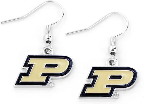 Vista 32 de aminco NCAA Pendientes colgantes con logo de la NCAA para adultos unisex
