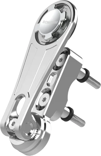 Vista 9 de ROKFORM Soporte de percha para motocicleta, se adapta a la mayoría de Harley, métricas y cruceros indios, asegura la celda a través de RokLock e