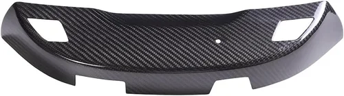 Vista 4 de 100% fibra de carbono real interior espejo retrovisor cubierta cubierta para Chevrolet Corvette C7 2014-2019 coche interior espejo retrovisor base