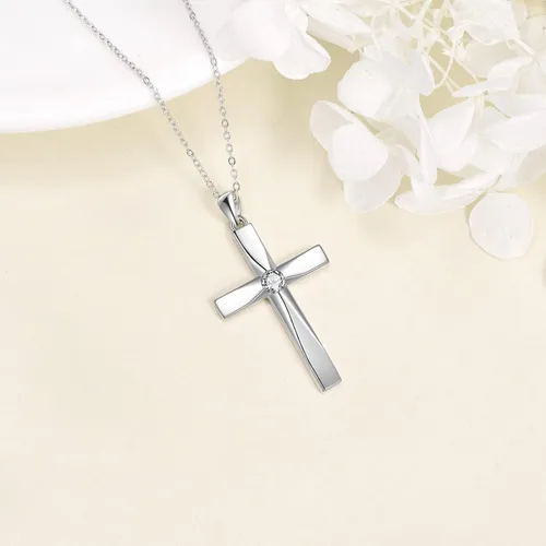 Vista 4 de ELFRONT Moissanite Necklace for Women 925 Sterling Silver Tree of Life Pendant Moissanite Diamond Necklace Pendant Moissanite Owl Jewelry Gifts for