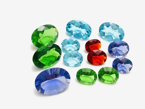 Vista 3 de E10608L Classic Mt St Helens Green Helenita May Birthstone Pendientes colgantes de plata esterlina