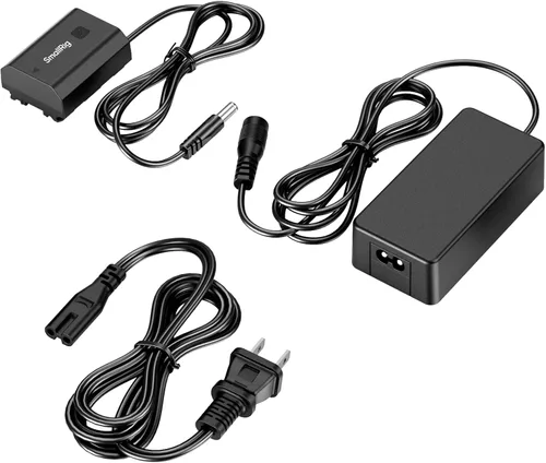 Vista 9 de Kit de adaptador de fuente de alimentación con batería ficticia SmallRig LP-E6NH para cámaras Canon R6 Mark III/II, R5, R5 C, R6, R7, R, 5D Mark