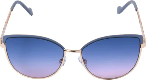 Vista 2 de Jessica Simpson Women's J5962 Refined Metal Cat Eye Sunglasses with UV400 Protection - Glamorous Sunglasses for Women, 59mm