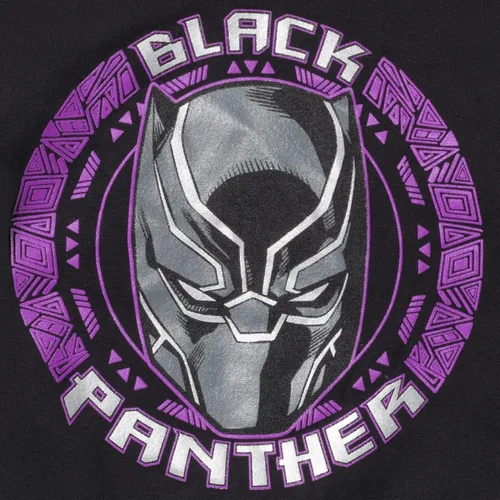 Vista 5 de Marvel Avengers Black Panther - Sudadera con capucha de forro polar para niños pequeños y grandes