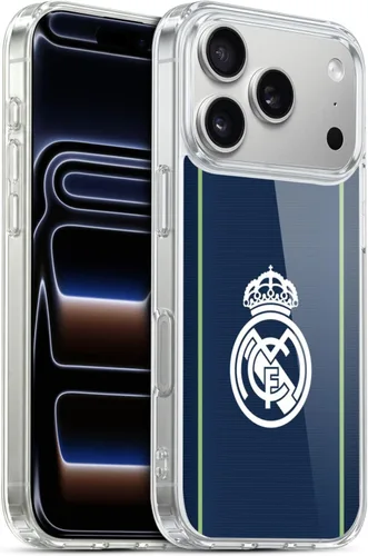 Vista 48 de Head Case Designs Funda de gel con licencia oficial del Real Madrid CF azul [protección de grado militar] compatible con Apple iPhone 7 Plus/iPhone