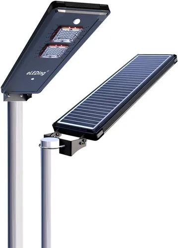 Vista 10 de Energía solar del anochecer al amanecer de aluminio negro al aire libre integrado LED AI-SSmart Sensing 1600 lúmenes CREE Area Path Luz