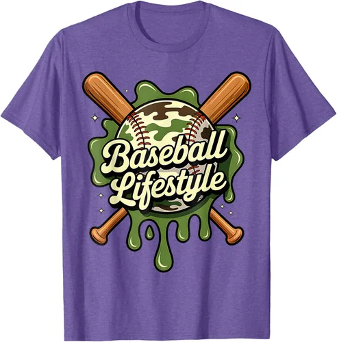 Vista 6 de Baseball Life Style 101 Apparel Youth Drip Baseball Boys Kid Camiseta