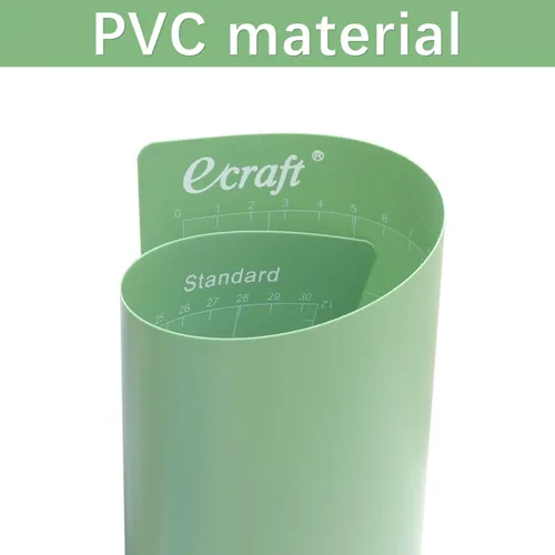 Vista 3 de Ecraft - Plantilla de corte de 12" x 12" para Cricut - Incluye (adhesivo fuerte/estándar/ligero) adhesivo pegajoso (paquete de 3), plantillas