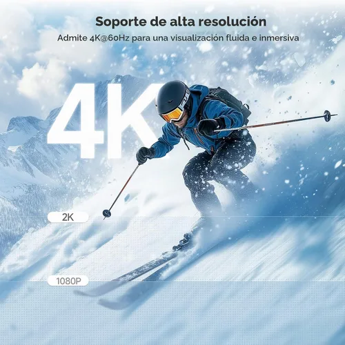 Vista 3 de Cable Matters Cable USB C a Mini DisplayPort 4K unidireccional, 6 pies