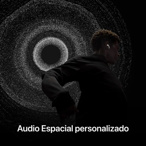 Vista 5 de Apple AirPods Pro (2.ª generación) Auriculares inalámbricos, estuche de carga MagSafe de audio espacial personalizado (USB-C) auriculares Bluetooth