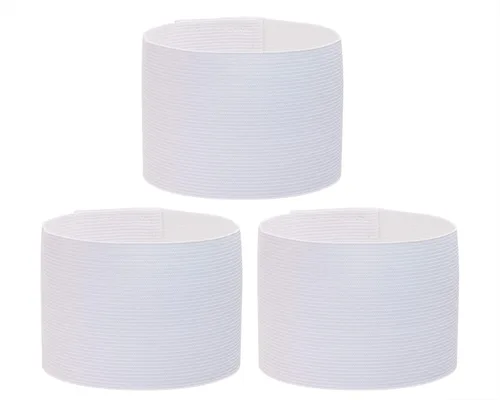 Vista 13 de ONLYKXY 3 brazaletes de capitán de 2.75 x 12.79 pulgadas, ajustable, para fútbol, baloncesto, voleibol, escuela, competencia, entrenador, jugadores