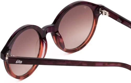 Vista 4 de Dixon - Gafas de sol redondas polarizadasno polares, para hombre y mujer, diseño clásico, retro, festival, concierto, 100, protección UV