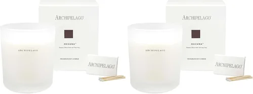 Vista 6 de Archipelago Botanicals Vela perfumada para el hogar, mezcla de cera prémium vertida a mano, mechas de algodón sin plomo, tarro de vela de vidrio
