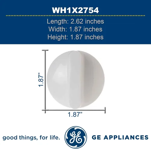 Vista 3 de GE Appliances WH1X2754 - Conjunto de perilla de temporizador