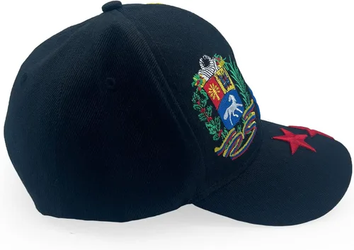 Vista 3 de Zelvox - Gorra de béisbol clásica venezolana unisex ajustable con pico sándwich Gorras de Venezuela 7 38