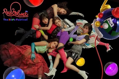 Vista 4 de Red Velvet 'The Reve Festival' Día 1 6 Mini Álbum Guía Libro Ver Folleto+PhotoCard+Seguimiento K-POP Sellado