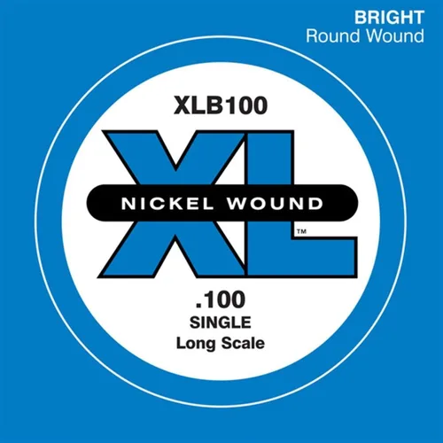 Vista 29 de D'Addario XLB020P Guitarra Bajo de Acero Liso Cuerda Simple, Escala Larga, .020