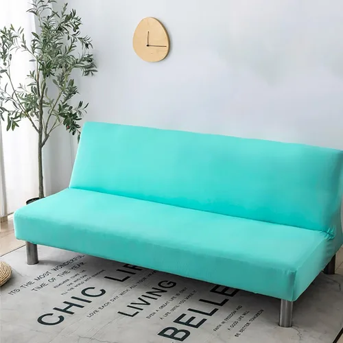 Vista 22 de Funda de sofá sin brazos, protector de muebles, funda elástica para sofá sin apoyabrazos, funda de elastano elástica para niños, mascotas y perros