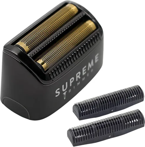 Vista 9 de Supreme Trimmer Crunch Lite STF600 Afeitadora profesional de doble lámina para hombres Inalámbrica y con cable, tiempo de ejecución de 60