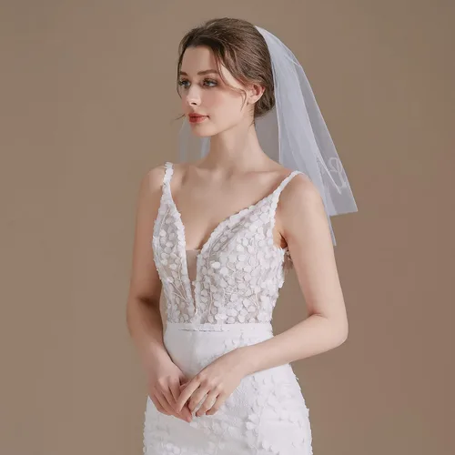 Vista 5 de Velo de despedida de soltera para despedida de soltera, accesorios para novia