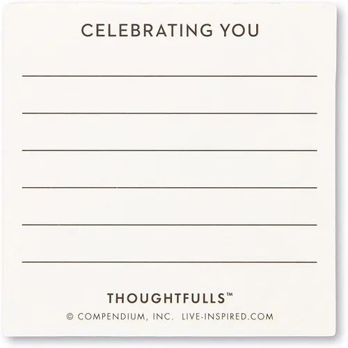 Vista 5 de Compendium ThoughtFulls - Tarjetas desplegables, paquete de 4 unidades de You're Awesome, You Matter, You're Wonderful, Yay You, 120 tarjetas