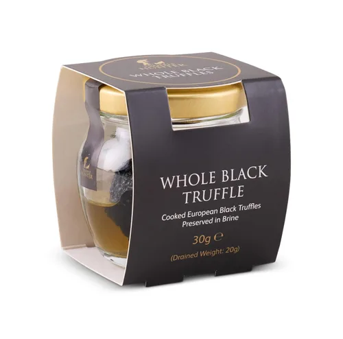 Vista 10 de TruffleHunter - Trufa negra picada - Trufas conservadas en aceite de oliva extra virgen - 2.82 oz