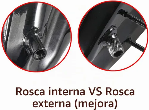 Vista 2 de UAUS - Tapón de tanque de gasolina motorizado con rosca externa de 3 litros, se adapta a 49 cc, 60 cc, 66 cc, 80 cc, motor motorizado