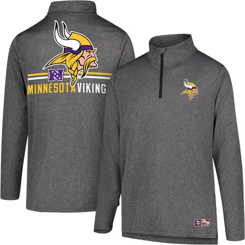 Vista 41 de Ultra Game Camiseta oficial de la NFL de manga larga con cremallera de un cuarto para hombre
