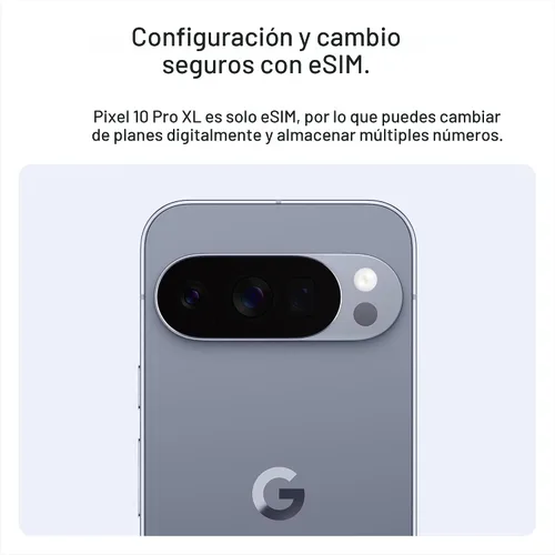 Vista 14 de [Usado] Google Pixel 10 Pro XL - Smartphone Android desbloqueado - Asistente Gemini AI, sistema de cámara trasera triple, batería de carga rápida