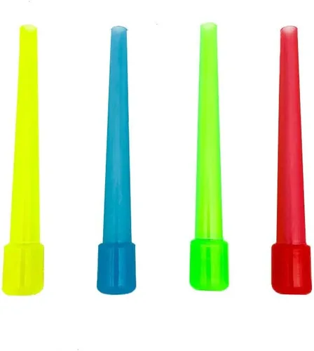 Vista 8 de Accesorios para cachimba, paquete de 100 piezas de culatas largas desechables, cada una empaquetada individualmente, piezas de cachimba