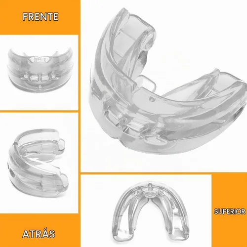 Vista 3 de Coolrunner Protectores bucales dobles para deportes juveniles, protectores