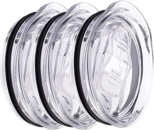 Vista 10 de Compatible con tapas Yeti de 20 onzas, tapa de reemplazo de 10 onzas Lowball, tapa de taza de 10 onzas, tapa de vaso Ozark Trail y otras tapas