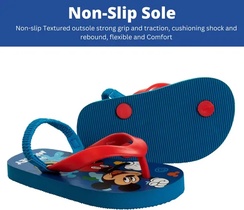 Vista 4 de Disney Sandalias de personajes para niñas y niños, zapatos de agua para niños, Minnie Mouse Mickey Moana Toy Story Elsa Frozen Cars Encanto