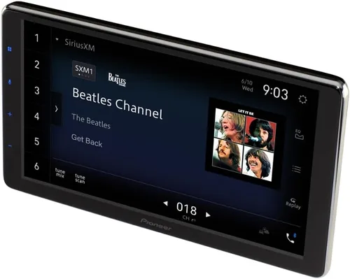 Vista 4 de DMH-WT7600NEX - Receptor multimedia con pantalla flotante táctil capacitiva HD de 9