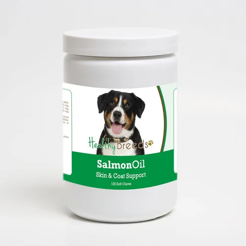 Vista 395 de Healthy Breeds Affenpinscher - Masticables suaves de aceite de salmón, 90
