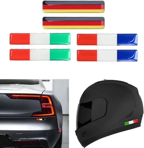 Vista 3 de Nation National Symbol Stickers Design Auto Motorcycle Accessories France