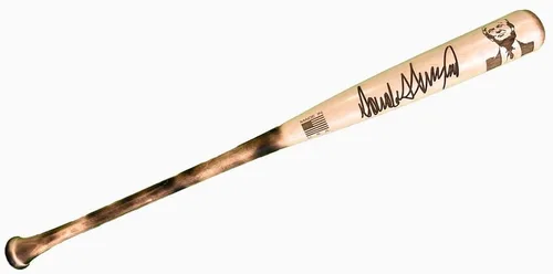 Vista 2 de Trump Signature - Bate de béisbol grabado con láser