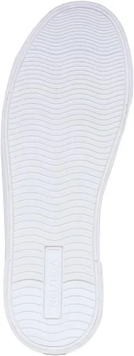 Vista 5 de Nautica Mocasines clásicos de moda con cordones para hombre, estilo casual y cómodo
