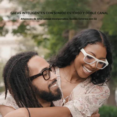 Vista 5 de OhO sunshine Gafas de sol de audio Bluetooth, gafas deportivas ligeras de oído abierto, tiempo de reproducción de 10 horas, resistente al agua