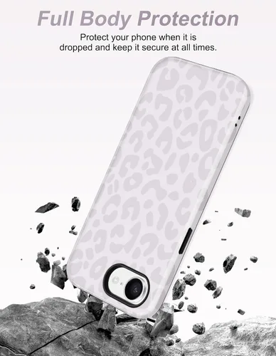 Vista 159 de Jusy Funda compatible con MagSafe con estampado de caparazón de tortuga marrón para iPhone 7/8/SE, cubierta protectora de TPU suave magnética